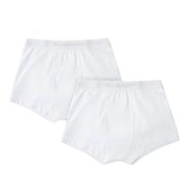 Kit 2 Cuecas Hering Infantil Boxer Branco