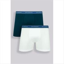 Kit 2 Cuecas Lupo Boxer Masculina Cós Duplo Algodão