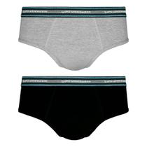 Kit 2 Cuecas Lupo Slip Algodão 524 casapaula