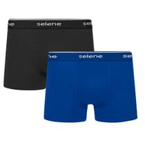 Kit 2 Cuecas Masculina Boxer Algodão com Elástico Kit 2 Cuecas Masculina Boxer Algodão com Elástico