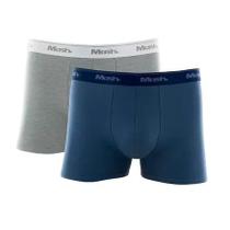 Kit 2 cuecas mash box coton lisa 11004