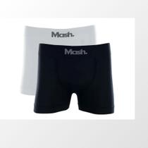 Kit 2 Cuecas Mash Boxer Microfibra Sem Costura 711.01