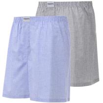 Kit 2 Cuecas Samba Canção Com Abertura Adulto Presidente 100% Algodão