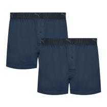 Kit 2 Cuecas Samba Canção Masculina Adulto Com Cós Elástico E Abertura