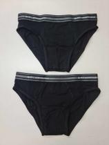 Kit 2 Cuecas Slip Algodão Adulto Lupo 524-088