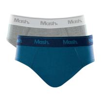 Kit 2 Cuecas Slip Algodão Infantil Mash Kit 2 Cuecas Slip Algodão Infantil Mash