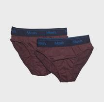 Kit 2 Cuecas Slip Infantil Mash Ref:015.20 Kit 2 Cuecas Slip Infantil Mash Ref:015.20