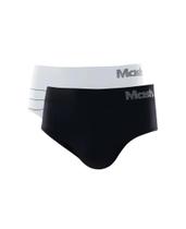 Kit 2 Cuecas Slip Mash Microfibra Sem Costura 711.03