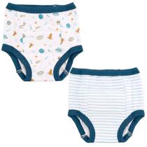 Kit 2 Cuecas Treinamento Desfralde Espaço Impermeável Bebês 2 a 3 anos Tamanho P Buba