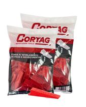 Kit 2 Cunhas de Nivelamento Cortag 100 Unidades - Cunha Larga Kit 2 Cunhas de Nivelamento Cortag 100 Unidades - Cunha Larga