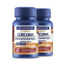 Kit 2 Cúr-cuma 130mg Catarinense 60 cápsulas