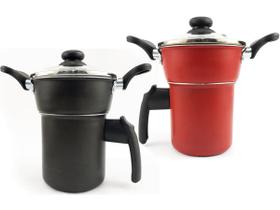 Kit 2 Cuscuzeiros Individuais Para Uma (1) Pessoa