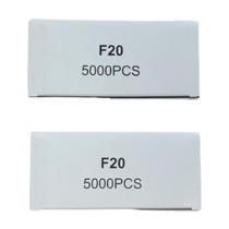 Kit 2 cx Grampo Pino F20 construção alvenaria madeira pinador pneumático 10000 unidades Kit 2 cx Grampo Pino F20 construção alvenaria madeira pinador pneumático 10000 unidades