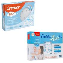 Kit 2 Cx ul Fraldas Pano Cremer Minasrey Estampadas Luxo