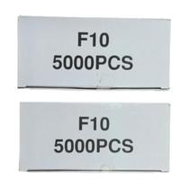 Kit 2 cxs prego Pino F10 para pinador pneumático madeira alvenaria construção 10000 unidades Kit 2 cxs prego Pino F10 para pinador pneumático madeira alvenaria construção 10000 unidades