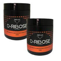 Kit 2 D- Ribose Power 100% Pure Energia Recuperação Atp 150G - Hibull