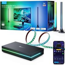 Kit 2 de caixa de sincronização LED Strip Lights Govee HDMI 2.1 para 27-34 polegadas