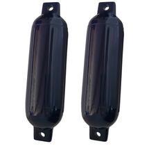 Kit 2 Defensa Inflável PVC Azul G2 11,4x40,6cm Lancha Barco Kit 2 Defensa Inflável PVC Azul G2 11,4x40,6cm Lancha Barco