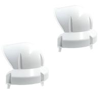 Kit 2 Defletores Ar Condensadora Cilíndrica Barril 18-30mil BTUs Midea Gree Springer
