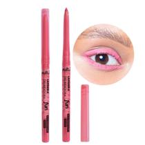 Kit 2 Delineador Lapiseira Retrátil para Olhos Lápis Vermelho Coral Elétrico 350mg Vult