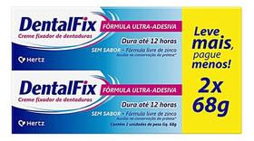Kit 2 Dentalfix Creme Fixador De Dentaduras 68g Kit 2 Dentalfix Creme Fixador De Dentaduras 68g