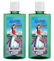 Kit 2 Deo Colônia Alfazema Halley Original 500ml Kit 2 Deo Colônia Alfazema Halley Original 500ml