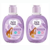 Kit 2 Deo Colônia Bebê Hipoalergênico Zero a Dois 150ml
