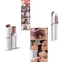 Kit 2 Depilador Batom Sobrancelha e Depilador Buço Aparador CANETA USB BATON USB