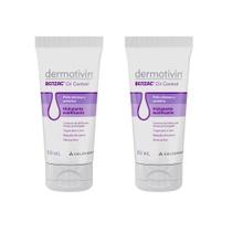 Kit 2 Dermotivin Benzac Oil Control Hidratante Matificante 50ml Kit 2 Dermotivin Benzac Oil Control Hidratante Matificante 50ml
