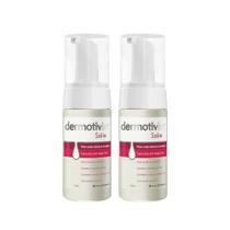 Kit 2 Dermotivin Foam Salix Sabonete em Espuma para Pele Acneica 130ml