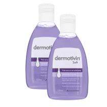 Kit 2 Dermotivin Soft Sabonete Líquido para Pele Seca ou Sensibilizada 120ml