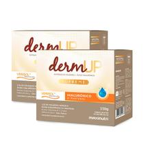 Kit 2 DermUp Verisol Acido Hialuronico D-Pantenol Sachê Maxinutri