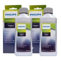 Kit 2 Descalcificante P/ Máquinas Café Philips Saeco 250ml