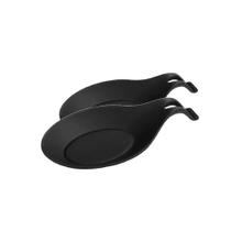 Kit 2 Descanso Apoio Colheres Utensílios Talheres Silicone Kit 2 Descanso Apoio Colheres Utensílios Talheres Silicone