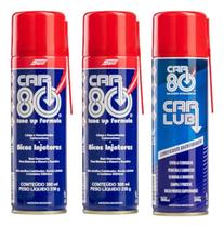 Kit 2 Descarbonizante E 1 Car Lub Desengripante Car 80 Kit 2 Descarbonizante E 1 Car Lub Desengripante Car 80