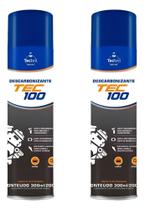 Kit 2 Descarbonizante Tec100 Tecbrill Limpa Bicos Borboletas