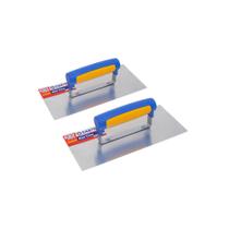 Kit 2 Desempenadeiras Cabo Fechado Aço Lisa 12x27 - Castor