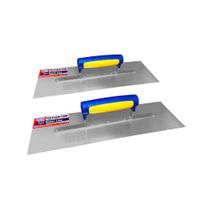 Kit 2 Desempenadeiras Cabo Fechado Aço Lisa 12x40 - Castor Kit 2 Desempenadeiras Cabo Fechado Aço Lisa 12x40 - Castor