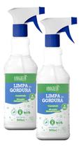 Kit 2 Desengordurante Vinagreen 500ml Gatilho Cozinha Fogão Coifa Álcool