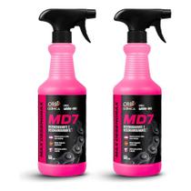 Kit 2 Desengraxante Md7 Max Desengrax Orbi Química 500ml