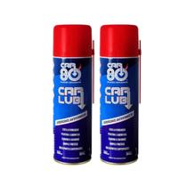 Kit 2 Desengripante Antiferrugem Spray Carlub Car 80 300ml Lubrificante Multiuso Removedor De Ferrugem Proteção Contra Corrosão E Umidade Kit 2 Desengripante Antiferrugem Spray Carlub Car 80 300ml Lubrificante Multiuso Removedor De Ferrugem Proteção Contra Corrosão E Umidade