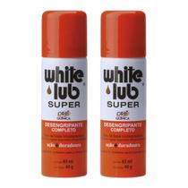 Kit 2 Desengripante White Lub Óleo Spray Lubrificante 300ml