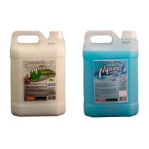 Kit 2 Desinfetante Aqualiv Plus Aroma Eucalipto E Oceanic 5L