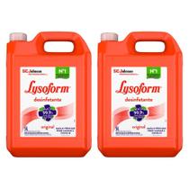 Kit 2 Desinfetante Lysoform Uso Geral Original 5l
