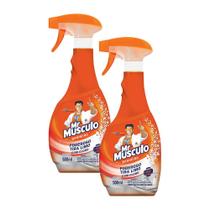 Kit 2 Desinfetante Mr Músculo Uso Geral Poderoso Tira-Limo 500ml Kit 2 Desinfetante Mr Músculo Uso Geral Poderoso Tira-Limo 500ml