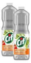 Kit 2 Desinfetantes Hortifrutícolas Cif Sem Fragrância 1l