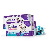 Kit 2 Deslac Enzima Lactase Quebra De Lactose 30 C Maxinutri Kit 2 Deslac Enzima Lactase Quebra De Lactose 30 C Maxinutri