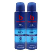 Kit 2 Desodorante Aerossol Antitranspirante Masculino Bozzano Dry 150ml