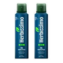 Kit 2 Desodorante Aerossol Herbíssimo Blue Ice 150 Ml - Dana
