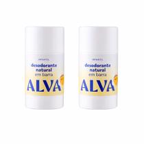 Kit 2 Desodorante Alva Infantil Natural Stick 33g Camomila Kit 2 Desodorante Alva Infantil Natural Stick 33g Camomila